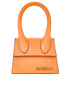 Le Chiquito, &pound;220, Handbags, Orange, Leather, Front view